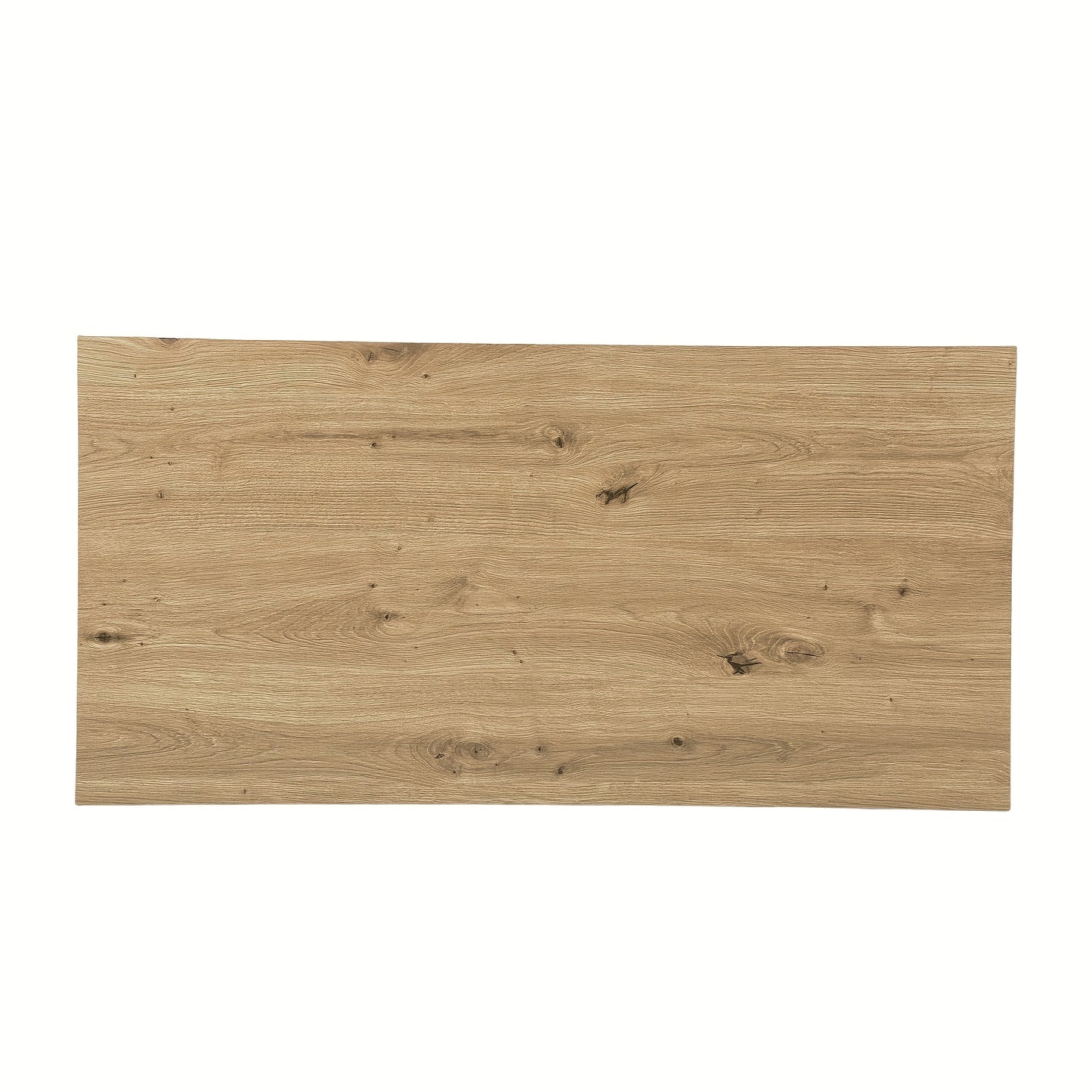 Stolik kawowy z podstawą w kształcie litery X i półką