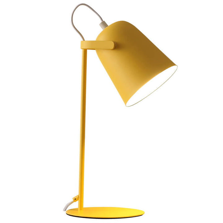 Nordycka lampa stołowa Macaron w kształcie wiaderka | Skandynawska lampka biurkowa