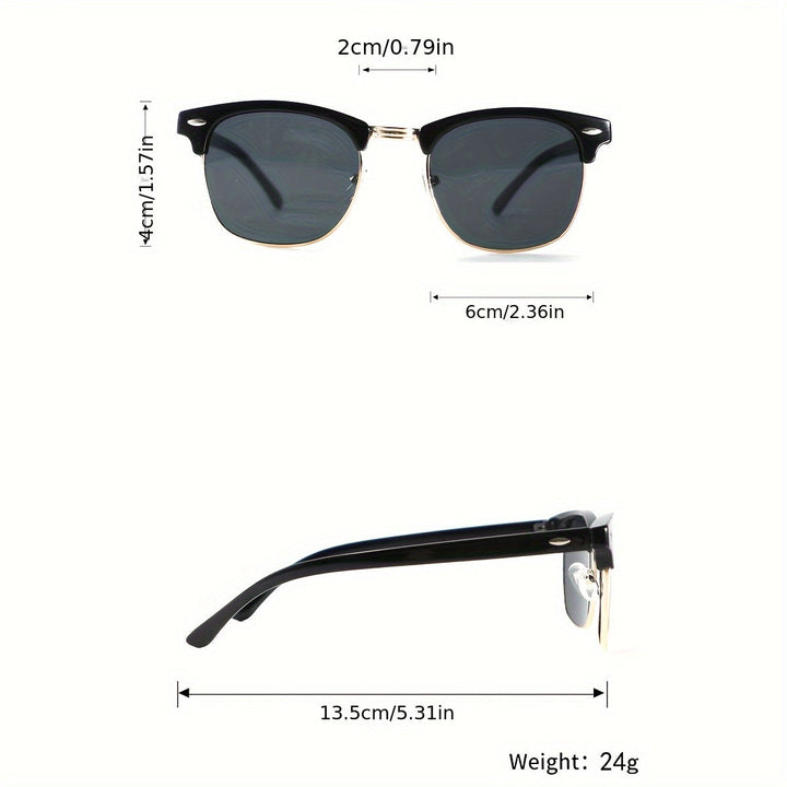 Klasyczne okulary przeciwsłoneczne casual – modne i wygodne na każdą okazję