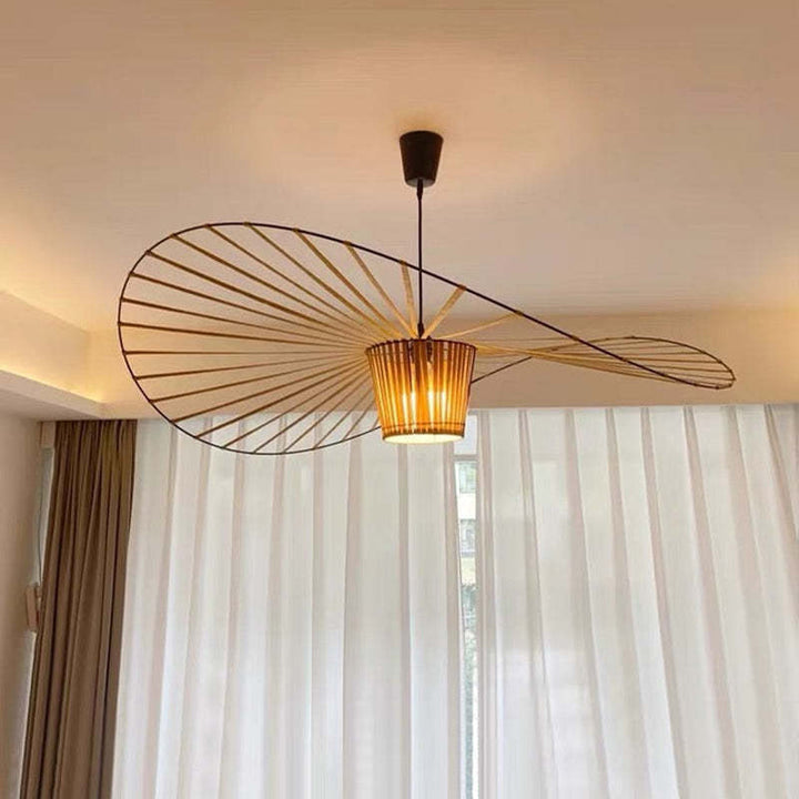 Żyrandol Ritta z metalu do sypialni/salonu, nowoczesny LED
