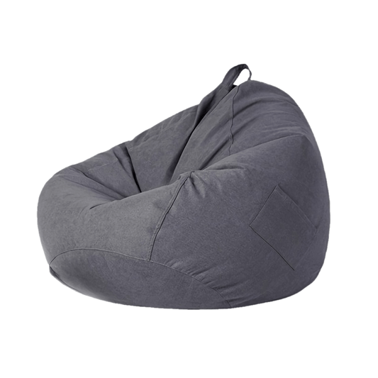 Puf typu worek z kieszenią i uchem