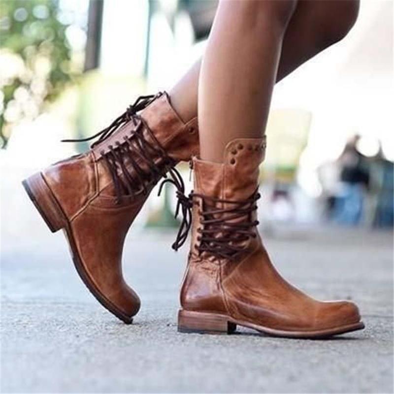 Stylowe skórzane buty damskie - Sophie