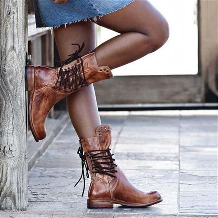 Stylowe skórzane buty damskie - Sophie