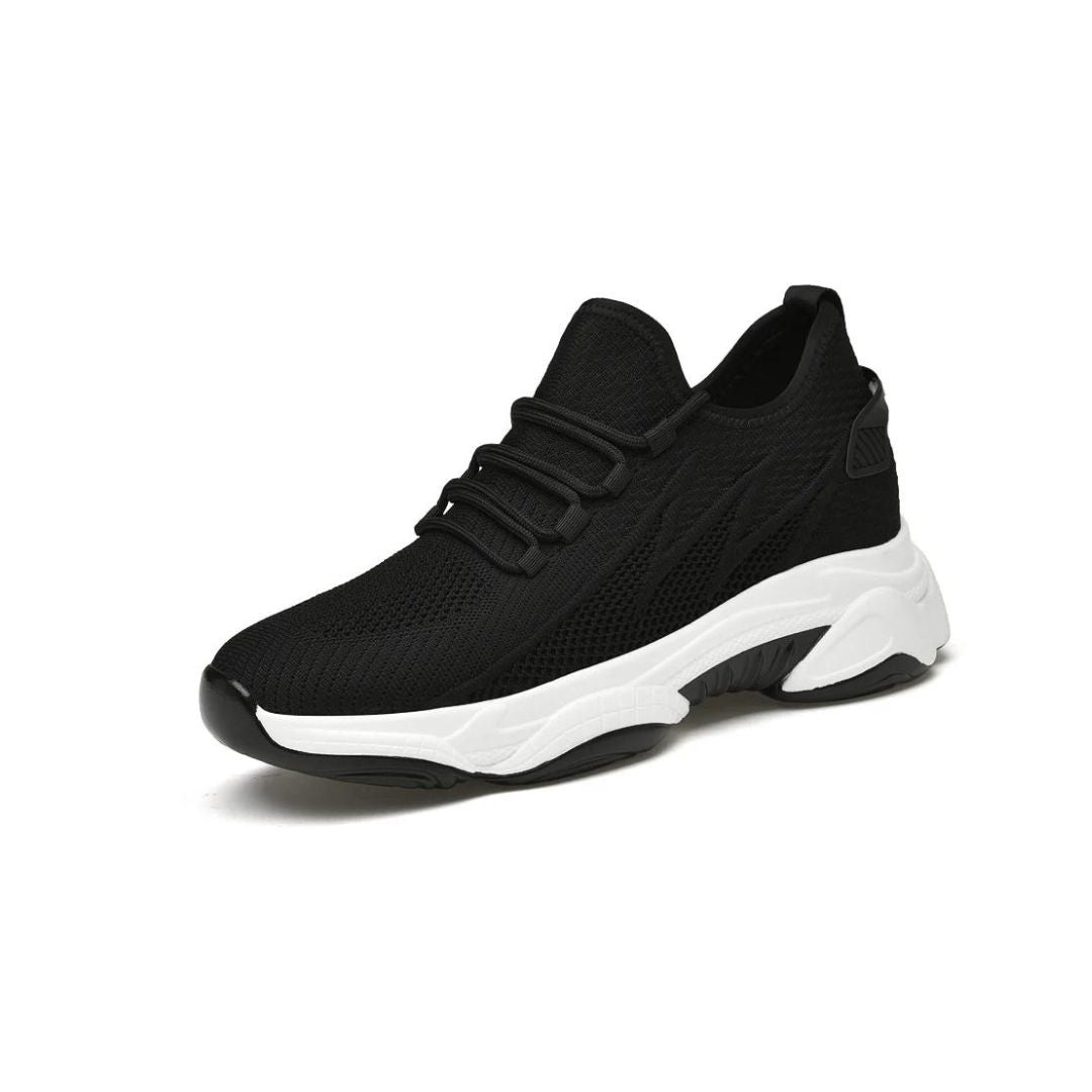 Stylowe męskie sneakersy dyskretnie dodające wzrostu – MaxLift Boost