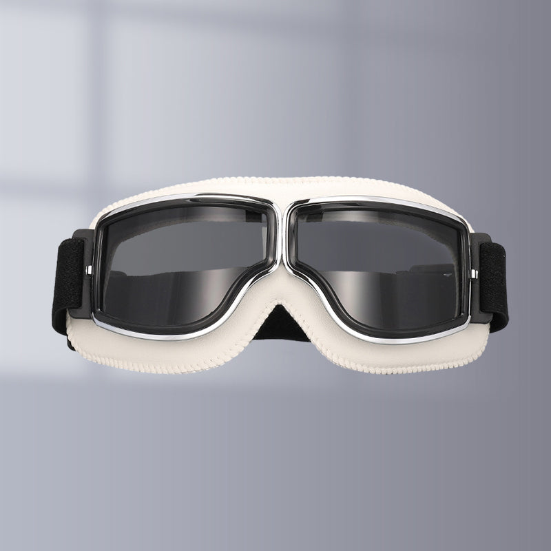Okulary motocyklowe w stylu vintage