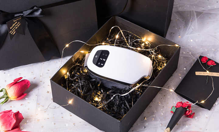 Masażer do oczu z ciepłem, uciskiem powietrza i muzyką bluetooth