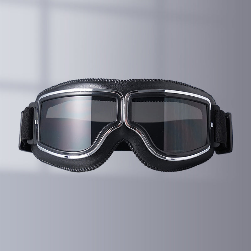 Okulary motocyklowe w stylu vintage