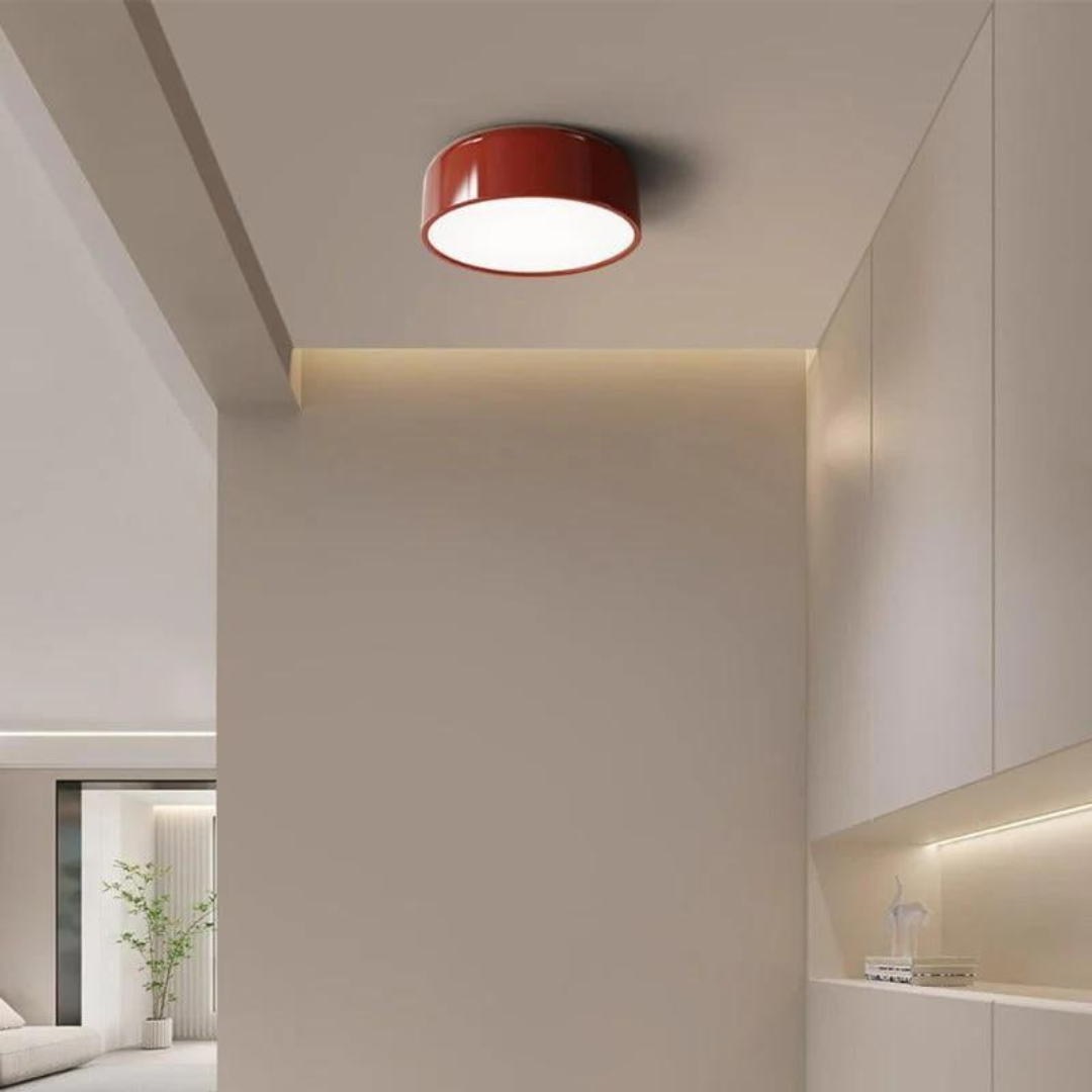 Elegancka nowoczesna lampa sufitowa LED w stylu vintage - LumiVintage