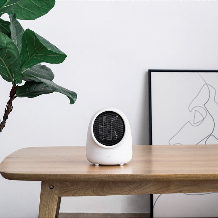 Mini grzejnik 500 W, kompaktowy i w 3 kolorach