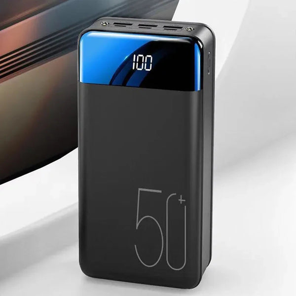 Voltaro Powerbank 50 000 mAh | Ultra-Szybkie Ładowanie | Do Laptopa, Tabletu i Smartfona | Kompaktowy i Niezwykle Wydajny