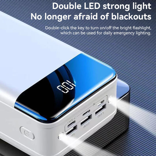 Voltaro Powerbank 50 000 mAh | Ultra-Szybkie Ładowanie | Do Laptopa, Tabletu i Smartfona | Kompaktowy i Niezwykle Wydajny