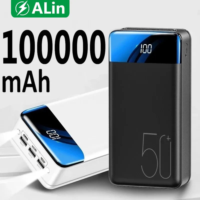 Voltaro Powerbank 50 000 mAh | Ultra-Szybkie Ładowanie | Do Laptopa, Tabletu i Smartfona | Kompaktowy i Niezwykle Wydajny