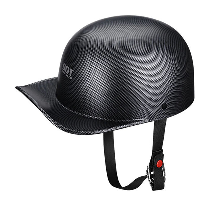 Kask motocyklowy w stylu czapki - homologacja DOT