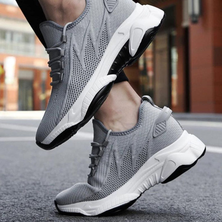 Stylowe męskie sneakersy dyskretnie dodające wzrostu – MaxLift Boost