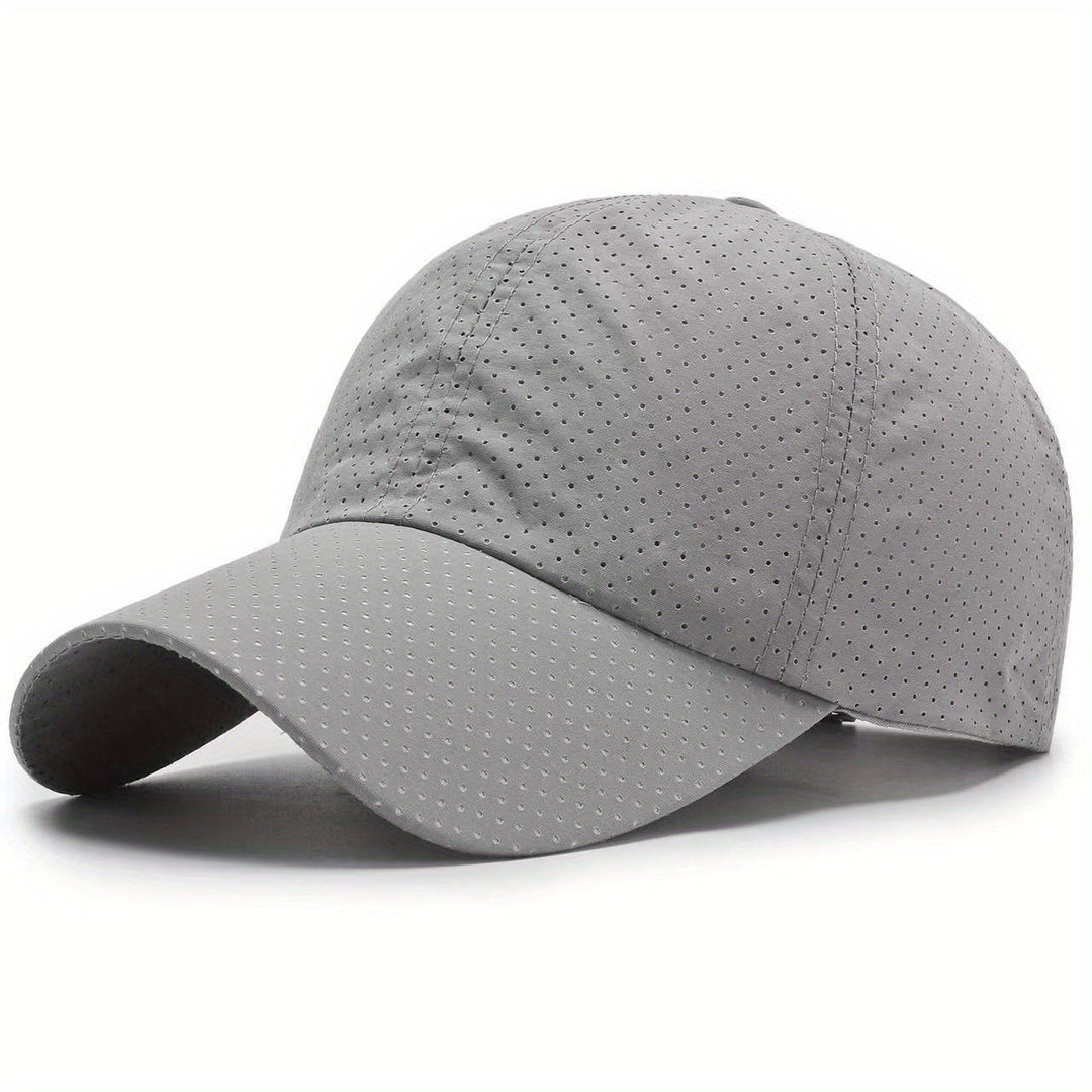 Szybkoschnąca czapka siatkowa – odporna na promieniowanie UV czapka do sportu i aktywności na świeżym powietrzu