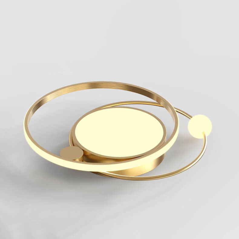 Okrągła lampa sufitowa LED | Minimalistyczny design nordycki