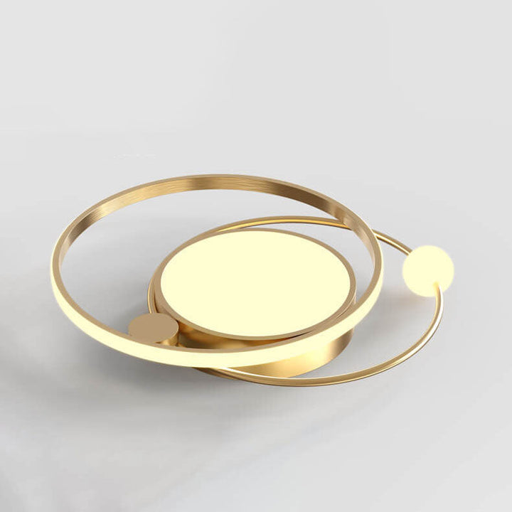 Okrągła lampa sufitowa LED | Minimalistyczny design nordycki