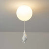 Dziecięca lampa sufitowa z misiem i balonem - CloudBear