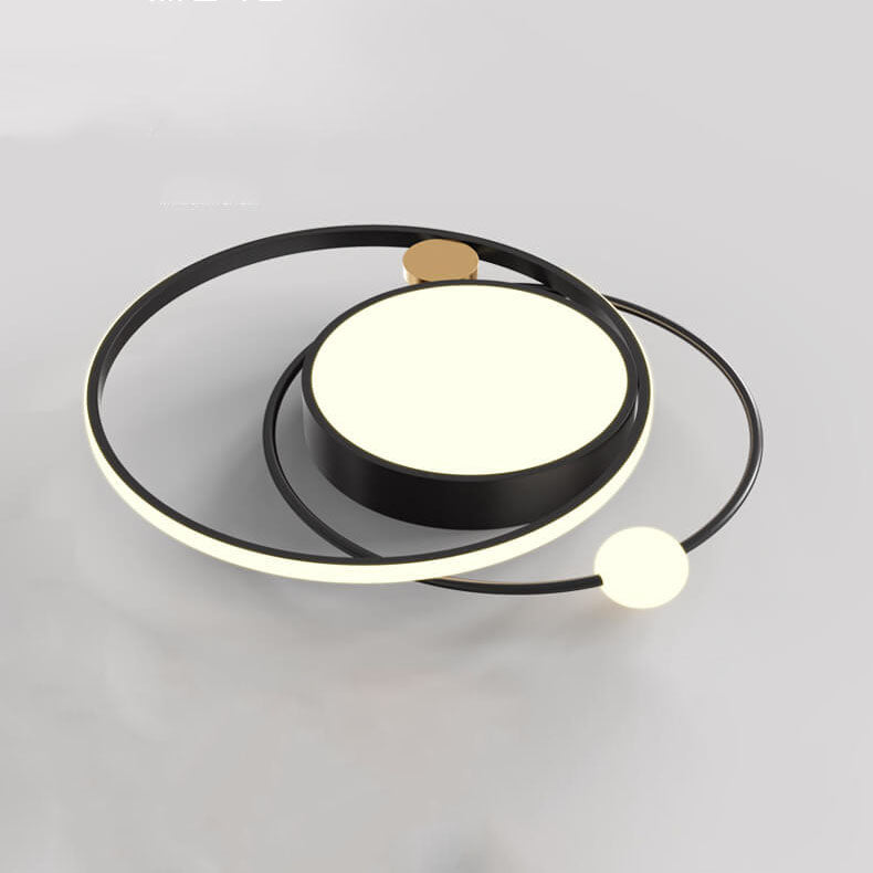 Okrągła lampa sufitowa LED | Minimalistyczny design nordycki