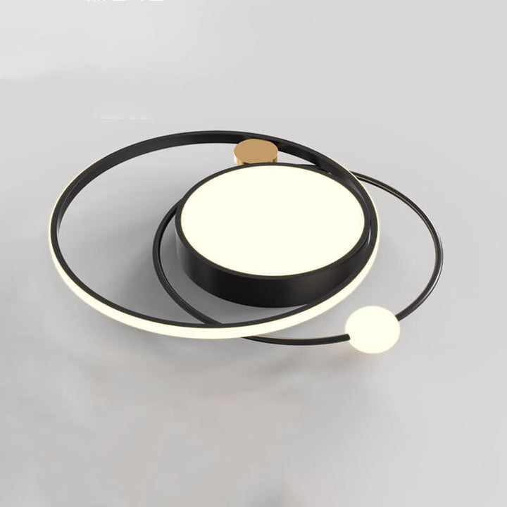 Okrągła lampa sufitowa LED | Minimalistyczny design nordycki