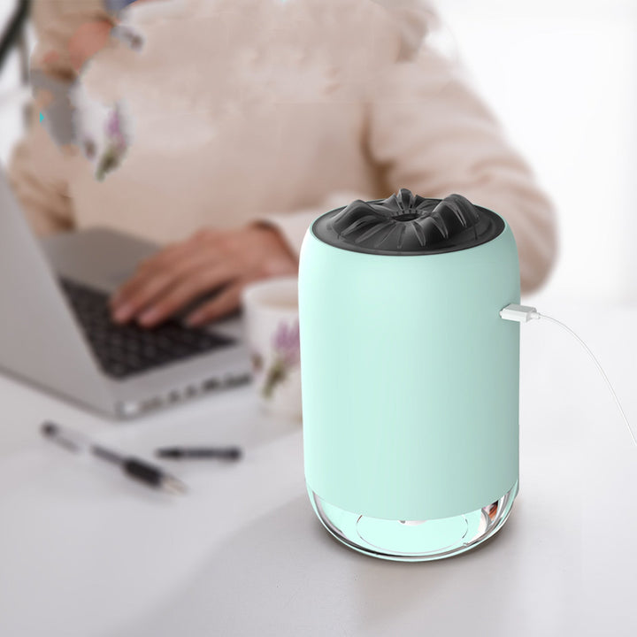 Mini nawilżacz Płomień zasilany USB z timerem od 2 do 8 godzin