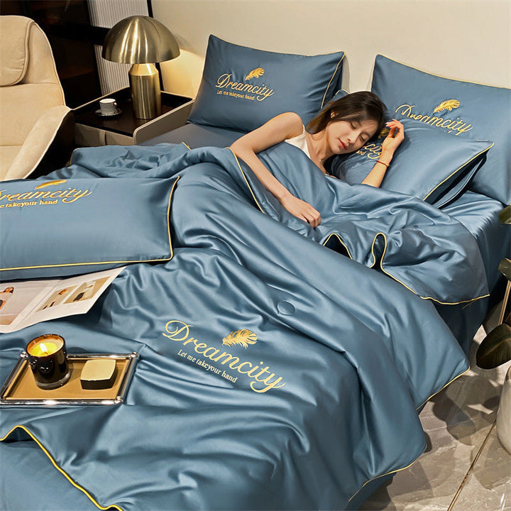 FrostEase Premium Cooling Bedding | Lekkie, oddychające i nadające się do prania rozwiązanie na sen