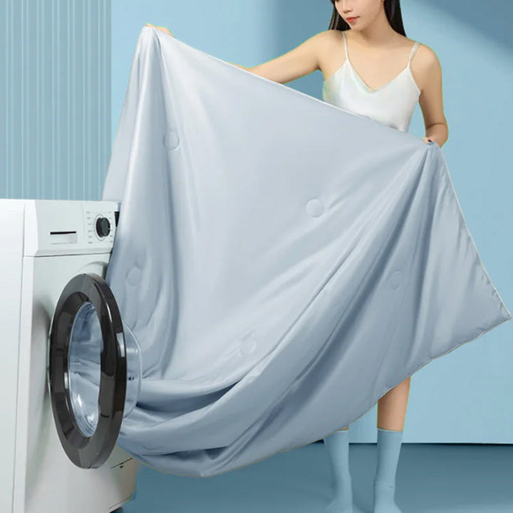FrostEase Premium Cooling Bedding | Lekkie, oddychające i nadające się do prania rozwiązanie na sen
