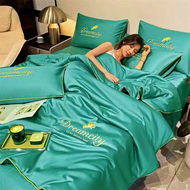 FrostEase Premium Cooling Bedding | Lekkie, oddychające i nadające się do prania rozwiązanie na sen