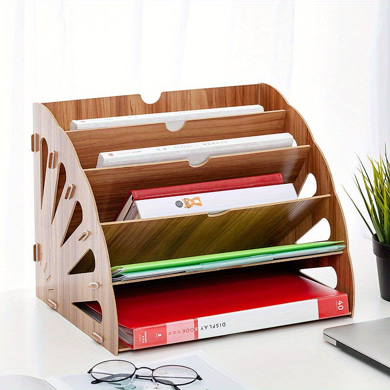 Organizer WoodFlow A4 – eleganckie przechowywanie na każde biurko