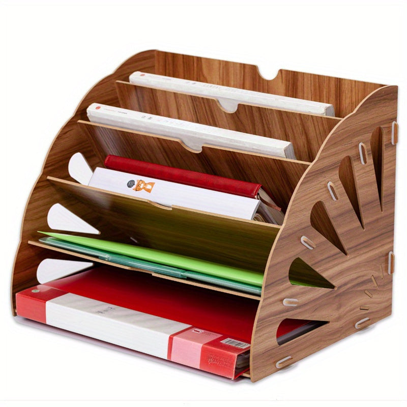 Organizer WoodFlow A4 – eleganckie przechowywanie na każde biurko