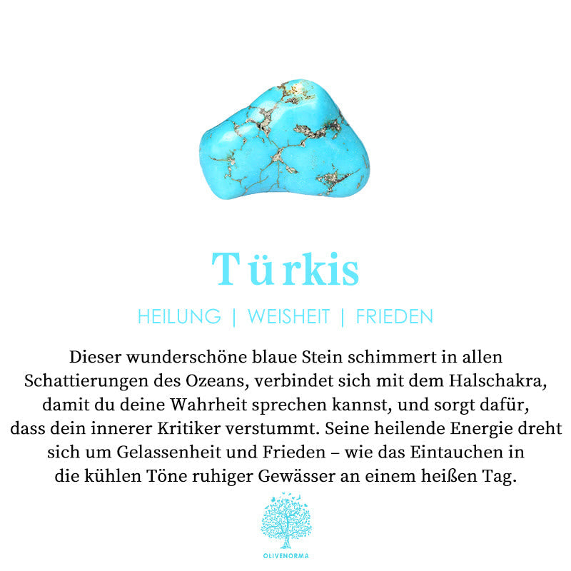Turkusowy pierścień męski – Thorin