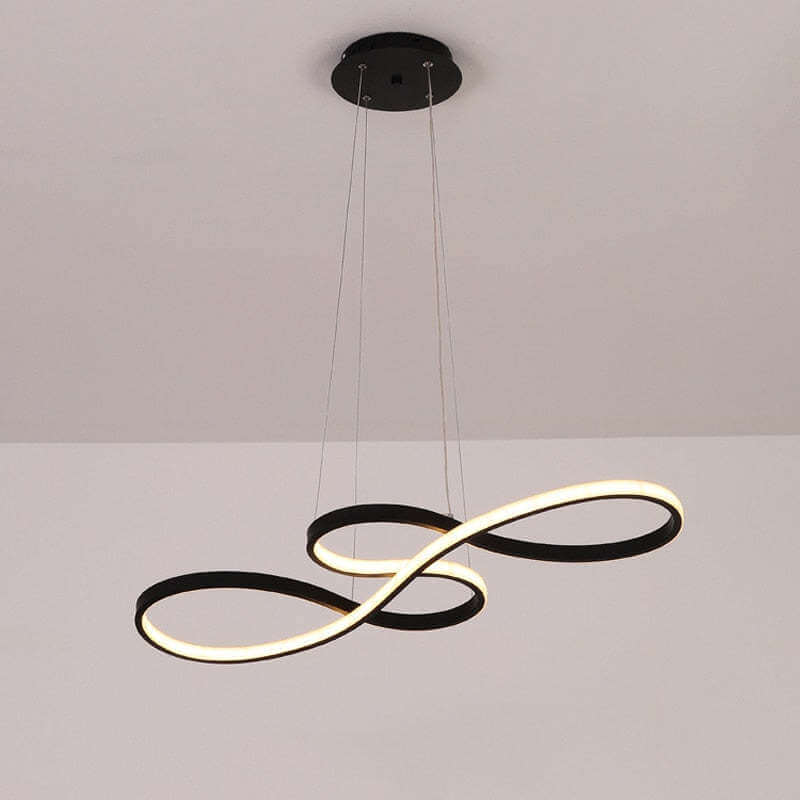 Lampa wisząca LED w kształcie nuty muzycznej - Nowoczesne oświetlenie