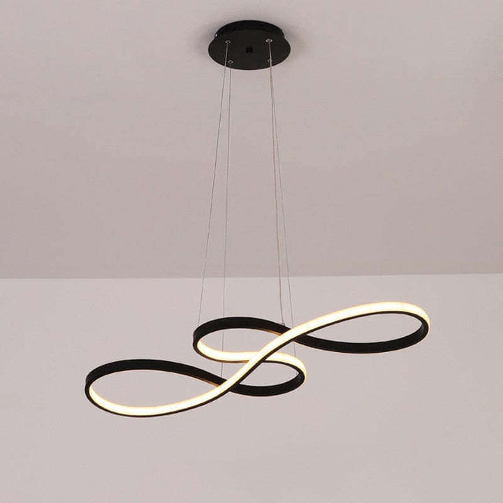 Lampa wisząca LED w kształcie nuty muzycznej - Nowoczesne oświetlenie