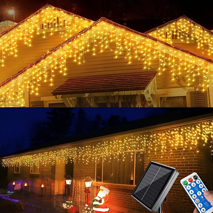 Lampy zewnętrzne GlowCurtain (bez wtyczki w zestawie)