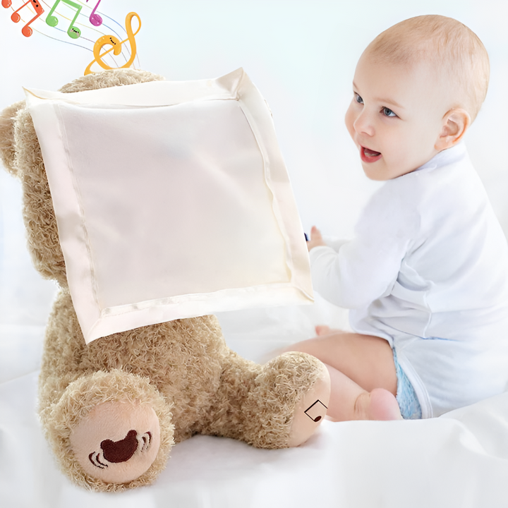 Peek-A-Boo-Teddy - Interaktywna Zabawka Pluszowa