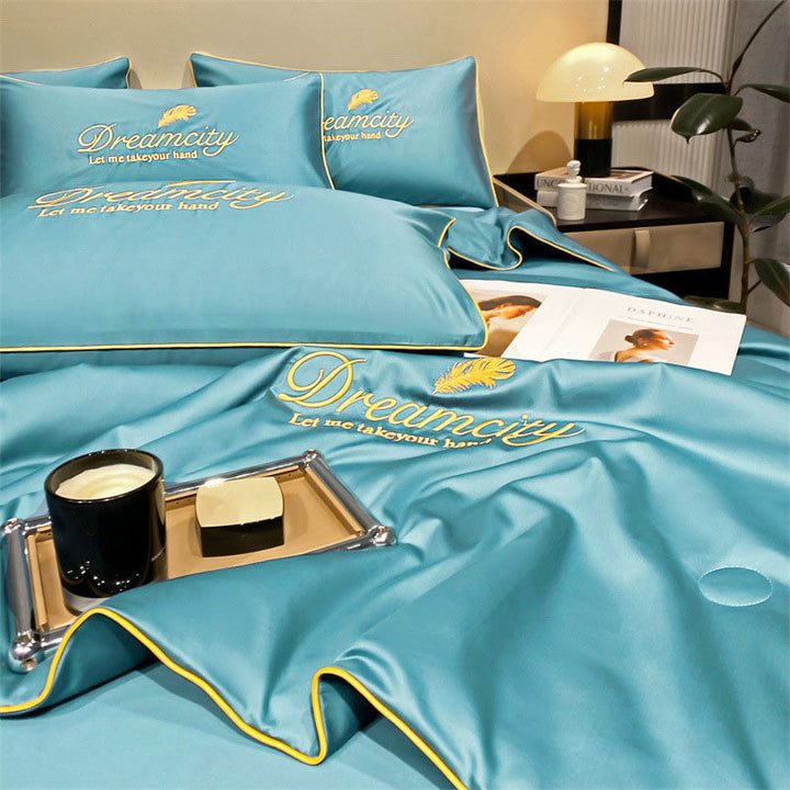 FrostEase Premium Cooling Bedding | Lekkie, oddychające i nadające się do prania rozwiązanie na sen