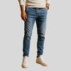 Men's Stretch Denim Jeans Sleek Fit