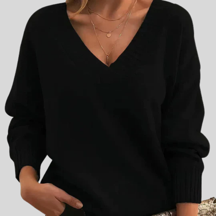 Damski sweter dzianinowy