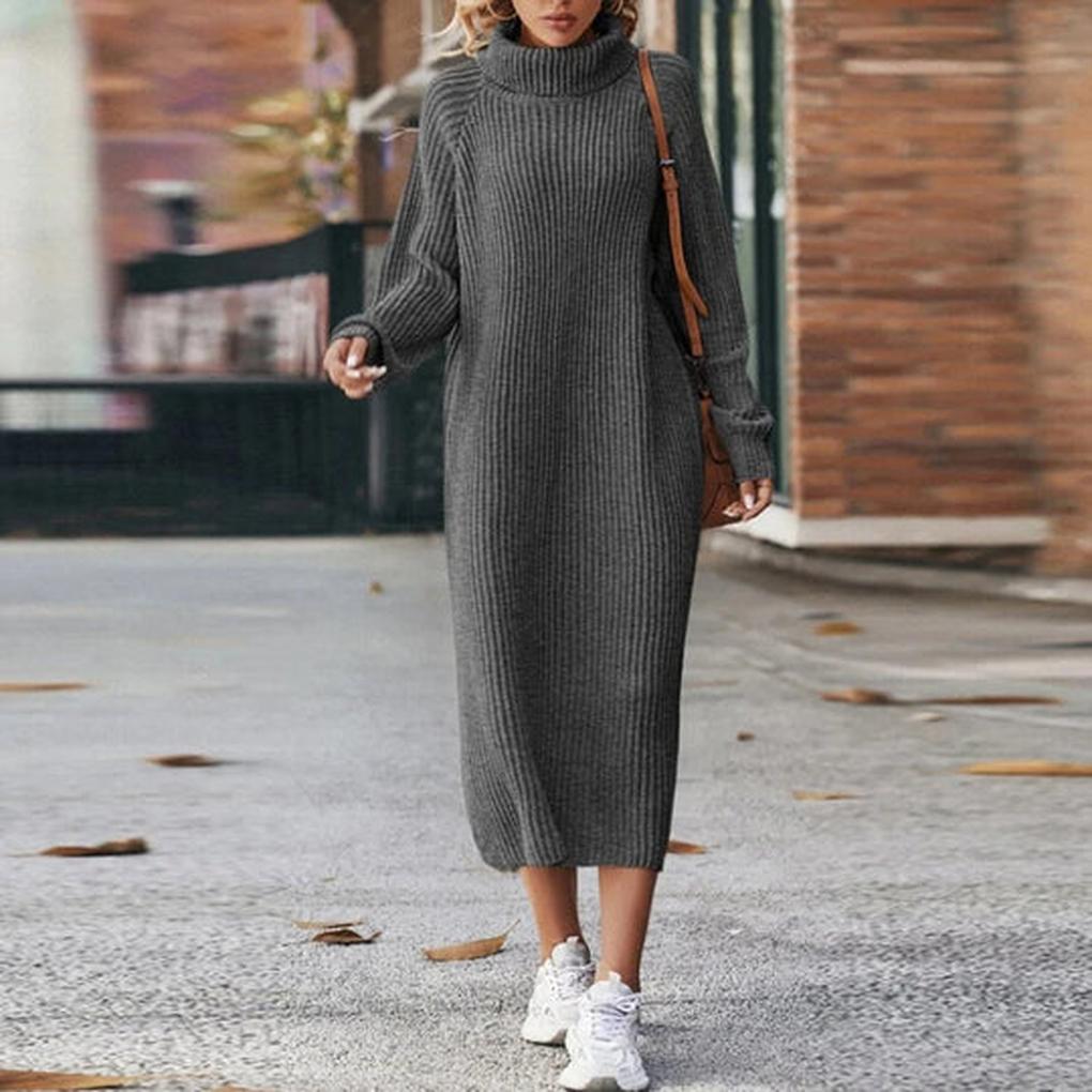 Damska sukienka dzianinowa – Larana Casual Knitwear