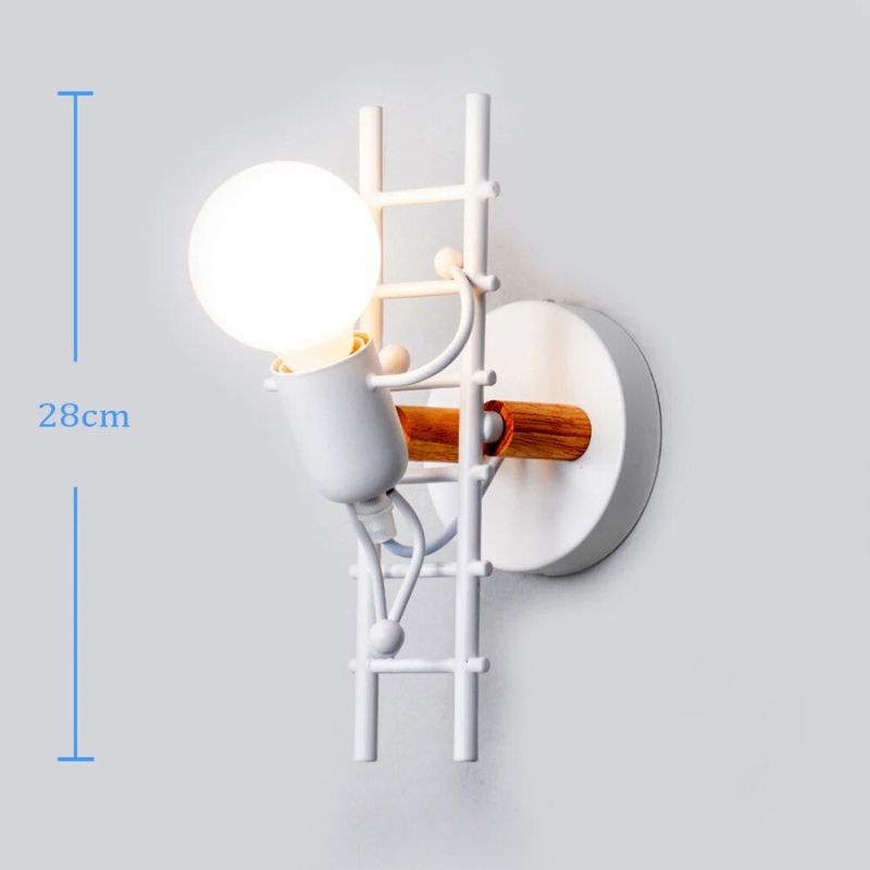 GlowClimb designerski kinkiet | Unikalna lampa ścienna w kształcie schodów, idealna do przytulnych sypialni i salonów