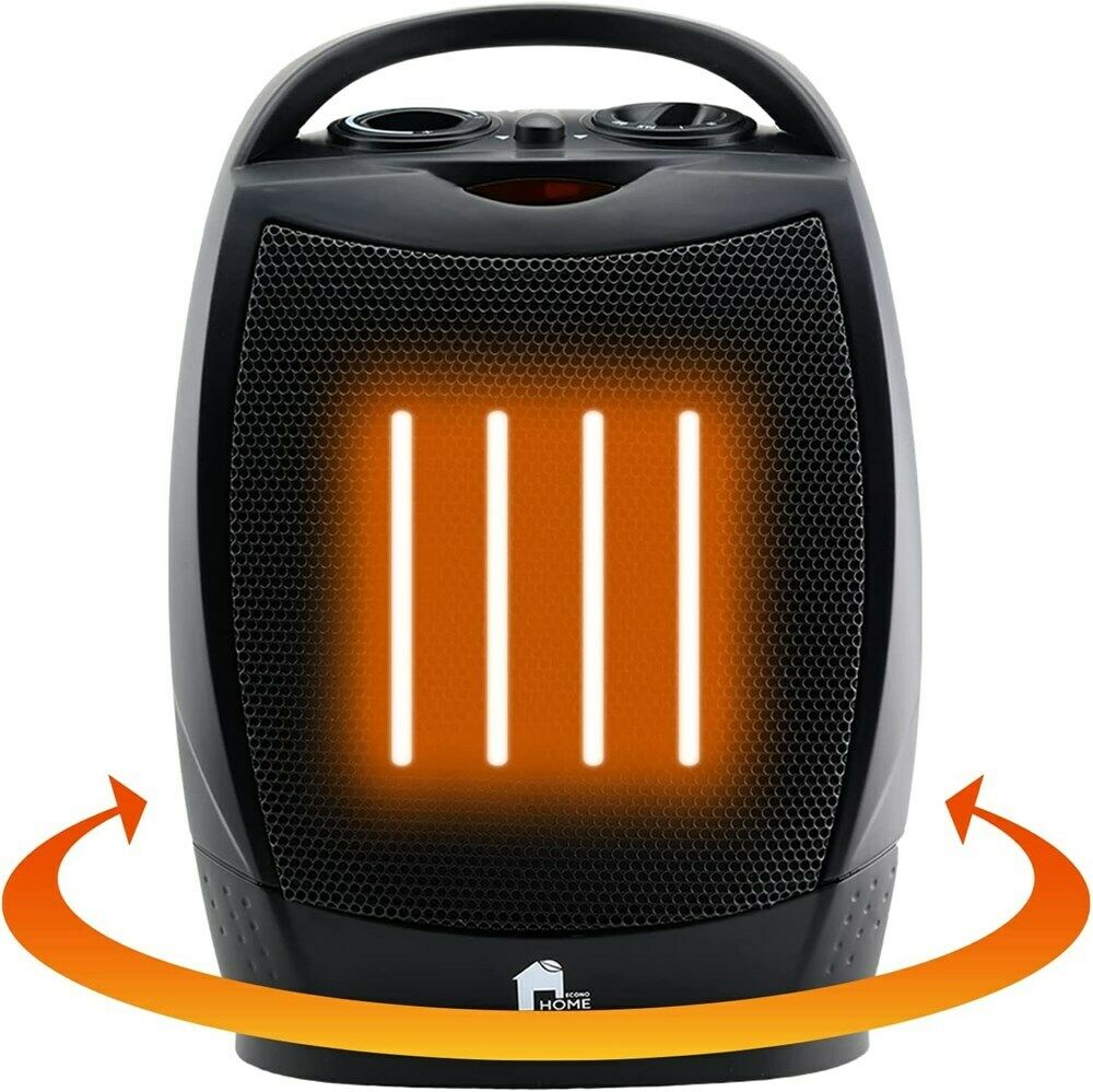 Superciche oscylacyjny termowentylator z termostatem