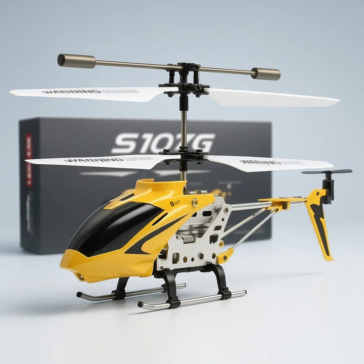 Niezniszczalny helikopter RC Hercules 3.5CH – mini helikopter RC z żyroskopem w kolorze karmazynowym