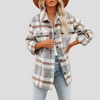 Damska koszula w kratę (overshirt)