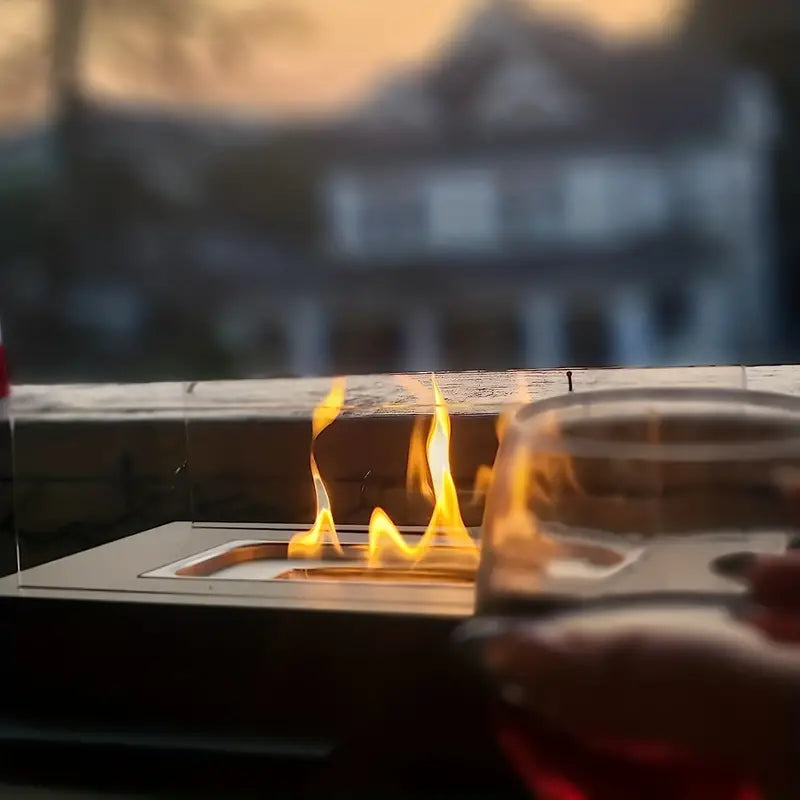 Serene Flame Luxe Fire Pit – twórz magiczne wieczory z ogniem i stylem