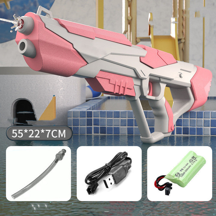 Pistolet na wodę z silnym strumieniem i akumulatorem USB dla dzieci i dorosłych – SpritzPower X1