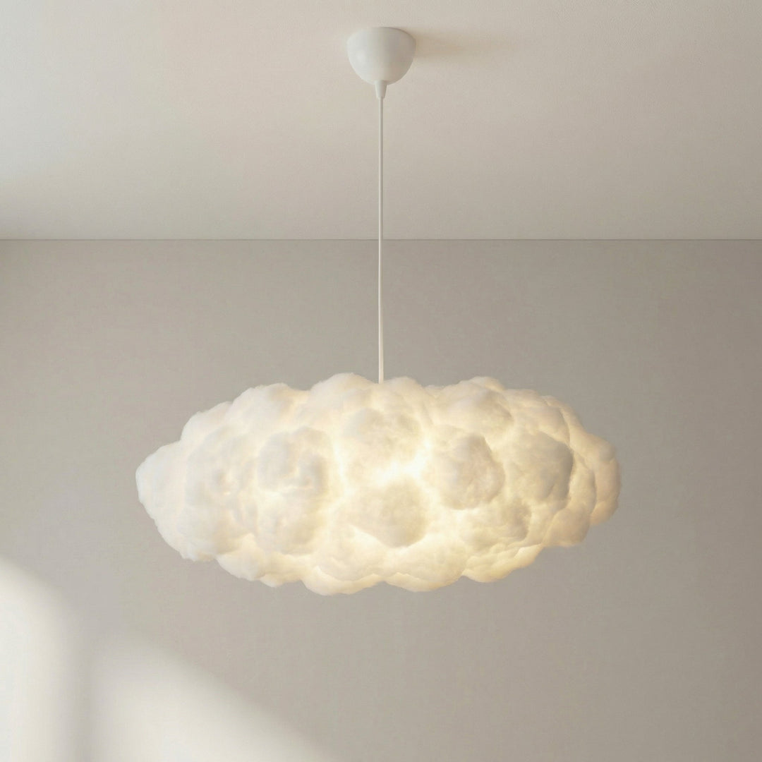 Lampa wisząca w kształcie chmury