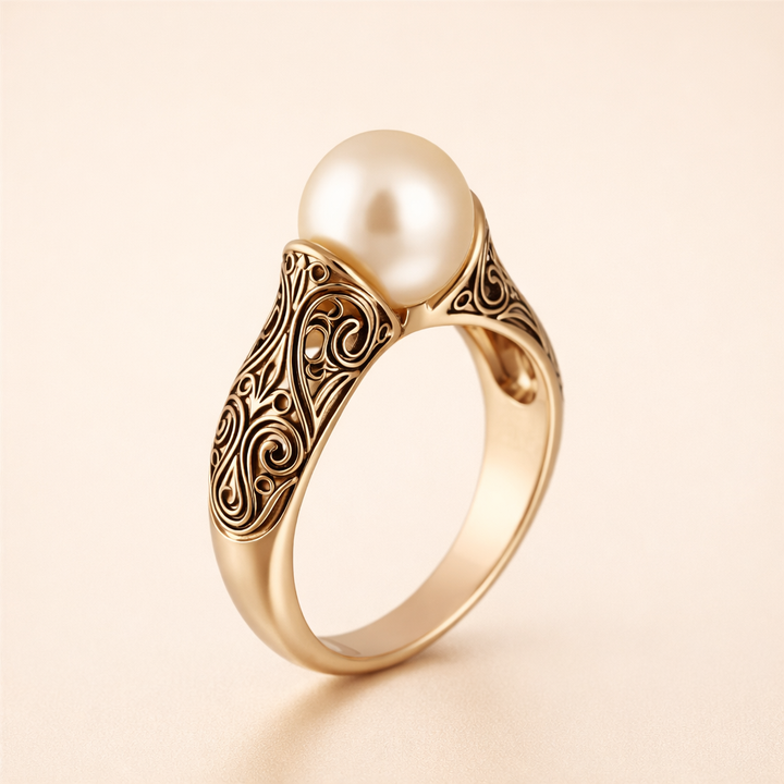 Charm – Pierścionek vintage w stylu hełmu