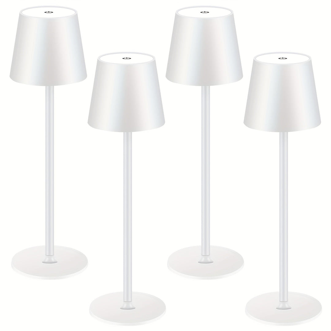 Elegancka bezprzewodowa lampa stołowa – nowoczesna i praktyczna