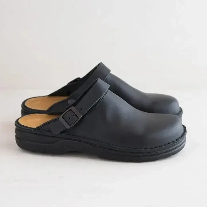 Skórzane klapki unisex