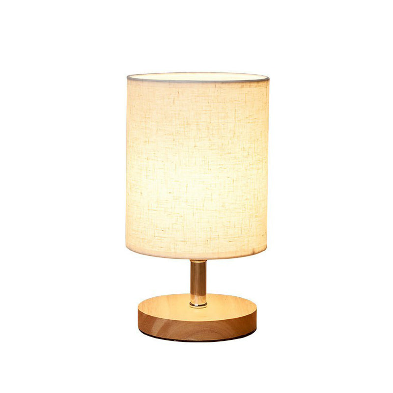 Stylowa minimalistyczna lampa stołowa – LinenWood
